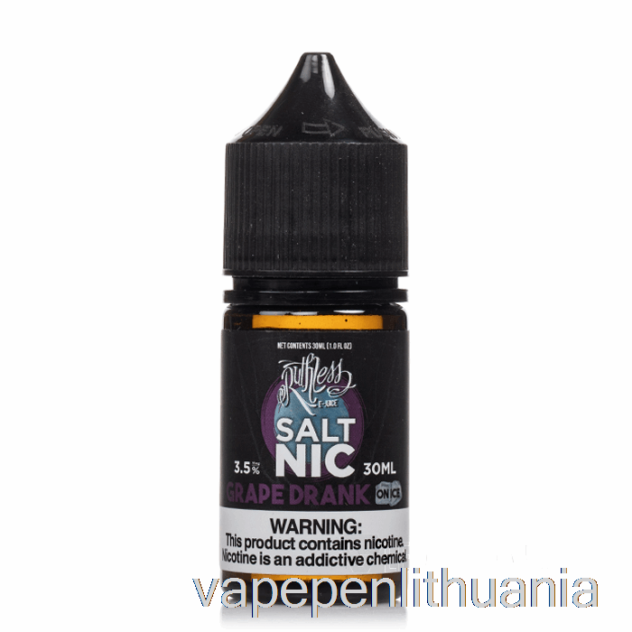 Vynuogė Gerta Ant Ledo - Negailestinga Druska - 30ml 20mg Vape Skystis